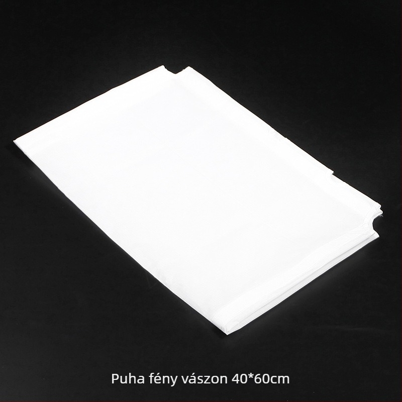 MK 699269 Stúdió Reflektor Eszköz Lágy Diffúzor Képernyő és Háttér Panel Keretben (800 g)