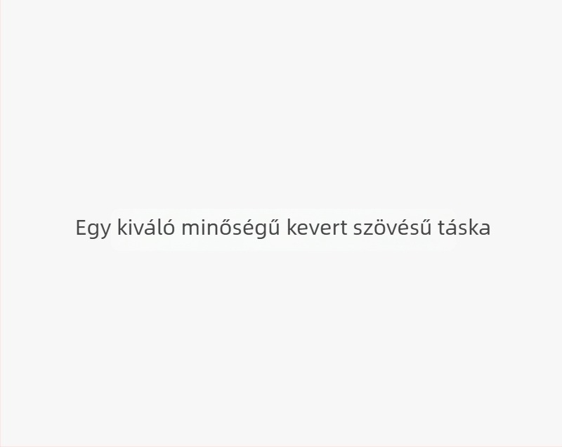 Telefontartó keresztbody táska kötött textúrával, állítható dupla vállpánt, mágneszár, poliészter