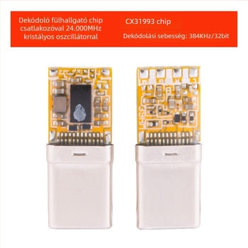 USB hangdekóder Bartok Y01, Type-C portokkal kompatibilis