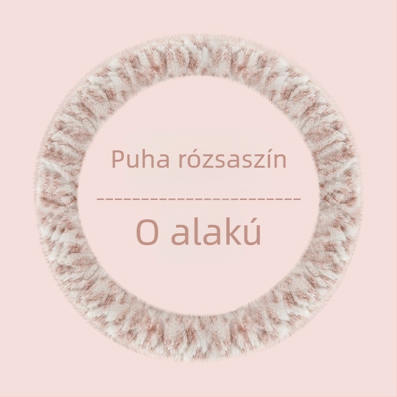 Autó kormánykerék borító – uniszex, téli modell, mű plüss, csúszásmentes, minimalist stílus (Mű plüss, Univerzális szerelés, Téli szezon, Univerzális autómárkák, Minimalista stílus)