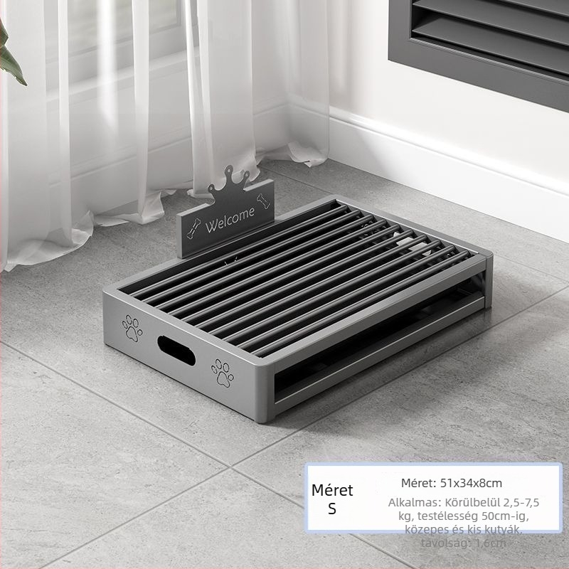 Fióktípusú kutyatoalette, műanyagból, márka Other, nem importált, belső piacra