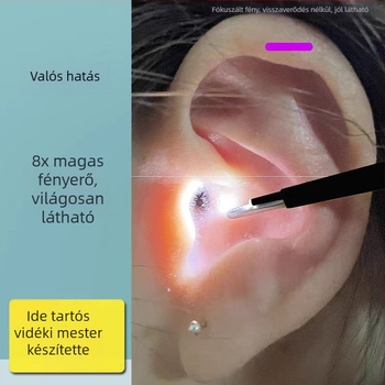 Világító fülpiszkáló eszköz — professzionális fül tisztító, márka Excellent Doctor