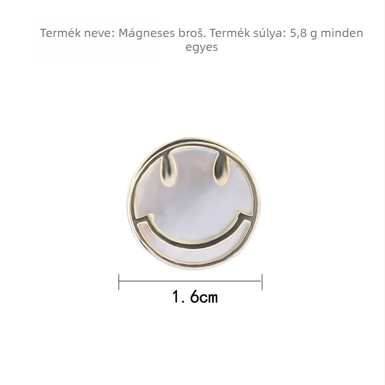 Gallértű, koreai stílus, uniszex, ötvözet, galvanikus bevonat