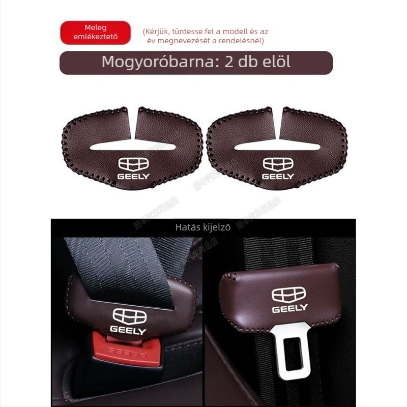 Biztonsági öv dugó védőburkolat – ütközés elleni védelem, kompatibilis az A6L/A4L/Q5L/A3/Q3/Q4/Q2L/A7L; Márka: Set of pei