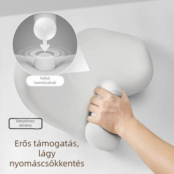 Autófej- és deréktámasz, nyak-támasz, memóriás pamut töltet, külső anyag Nylon Spandex, univerzális négyévszakos illeszkedés, testreszabható