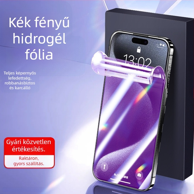 Edzett üveg kijelzővédő anti-peep magánéletvédelmi funkcióval iPhonehoz, teljes lefedettség