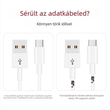 Adatkábel védőburkolat – Márka Jts/Jutai; Modell Data cable protective cover; Henger típus: védővezeték; Stílus: minimalistikus; Anyag: cső; Alkalmas: adatkábelek