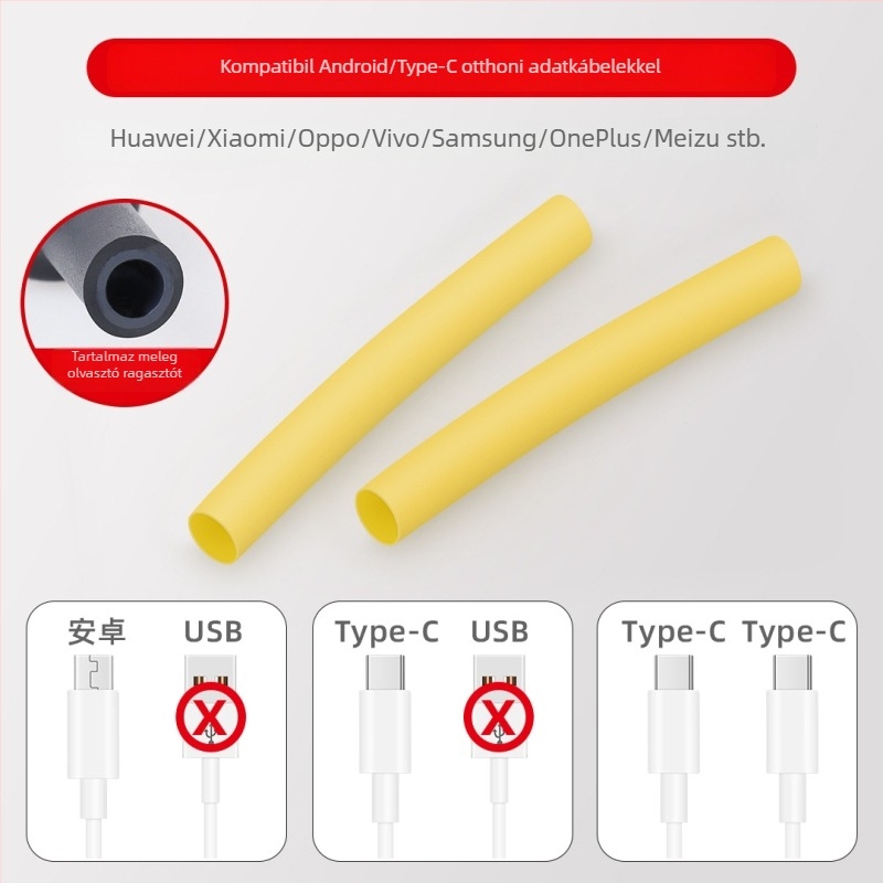 Adatkábel védőburkolat – Márka Jts/Jutai; Modell Data cable protective cover; Henger típus: védővezeték; Stílus: minimalistikus; Anyag: cső; Alkalmas: adatkábelek