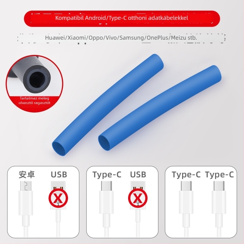 Adatkábel védőburkolat – Márka Jts/Jutai; Modell Data cable protective cover; Henger típus: védővezeték; Stílus: minimalistikus; Anyag: cső; Alkalmas: adatkábelek
