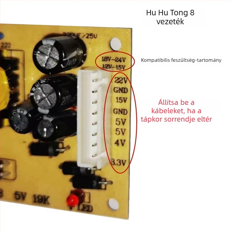 SKQ Háztartási TV-set-top box tápegységpanel - harmadik generációs kártyahely, univerzális vevőpanel