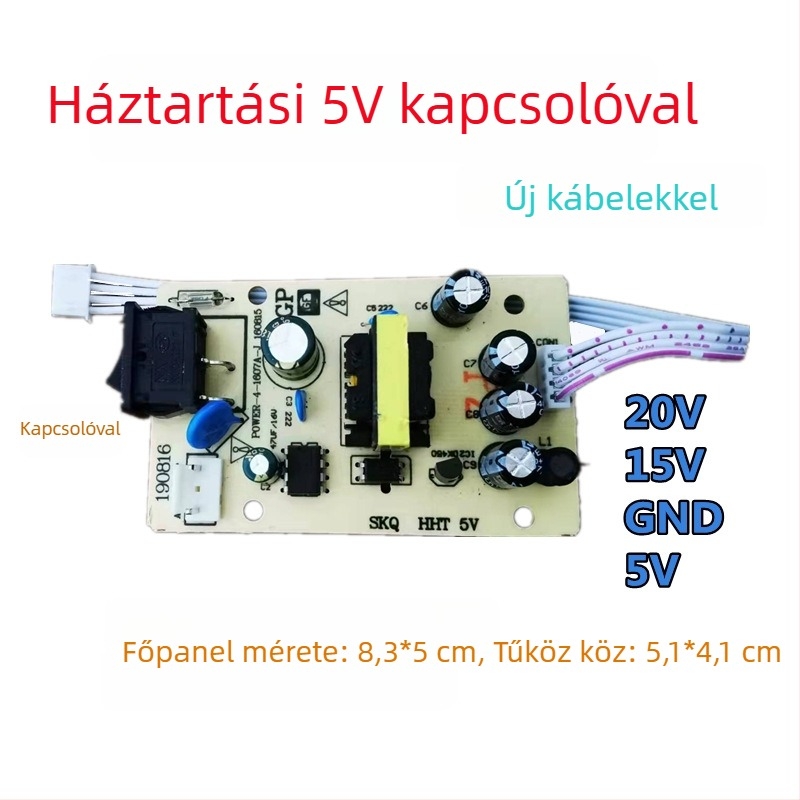 SKQ Háztartási TV-set-top box tápegységpanel - harmadik generációs kártyahely, univerzális vevőpanel