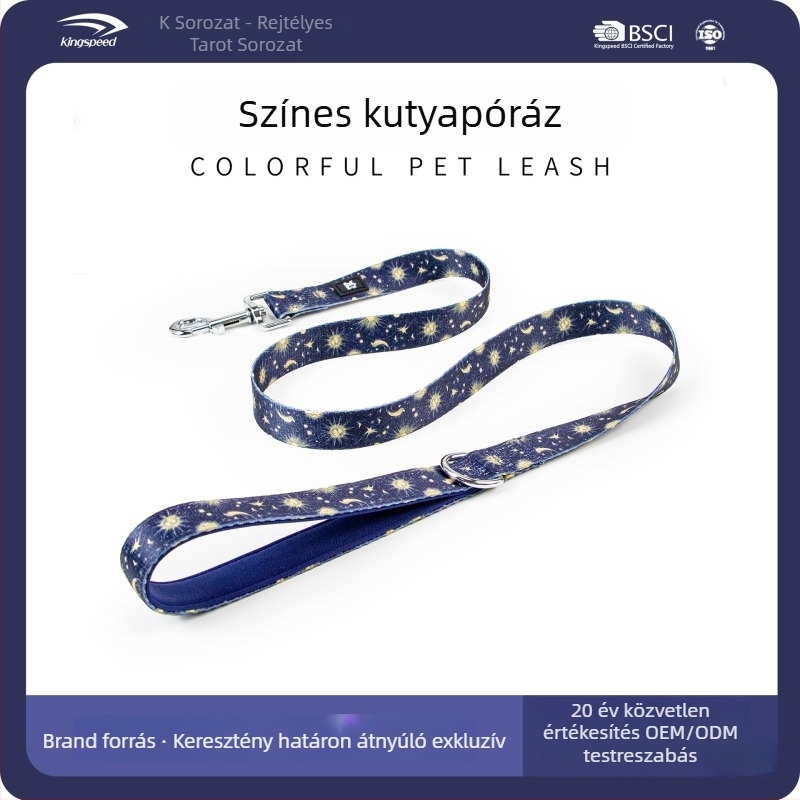 Kopai K Series kisállat-kiegészítő készlet: hám, póráz, nyakörv, nyálkendő, kutyaruha