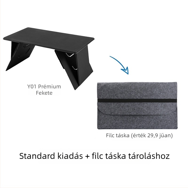 HZJOYUE laptopállvány, Y01–Y04 modellek, összecsukható, 1000 g