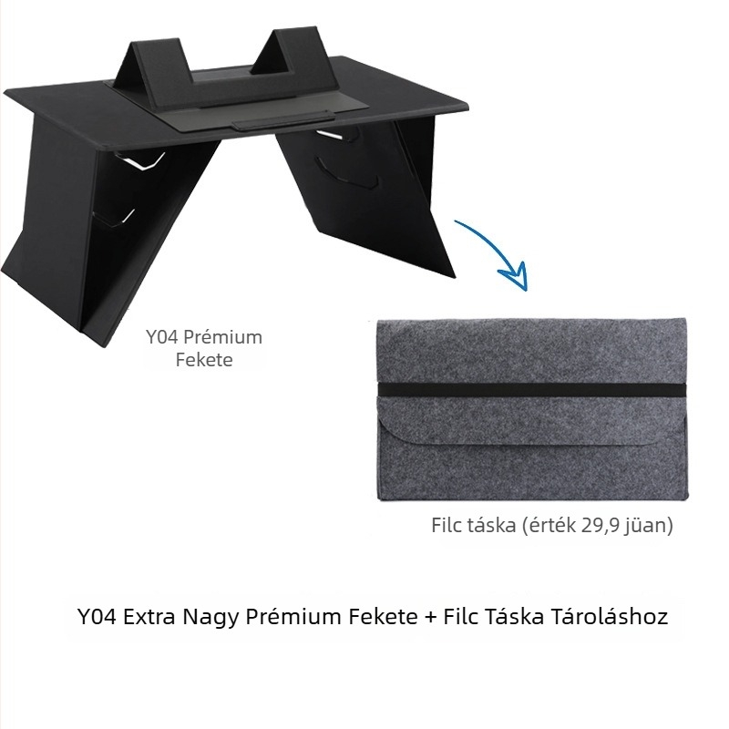 HZJOYUE laptopállvány, Y01–Y04 modellek, összecsukható, 1000 g