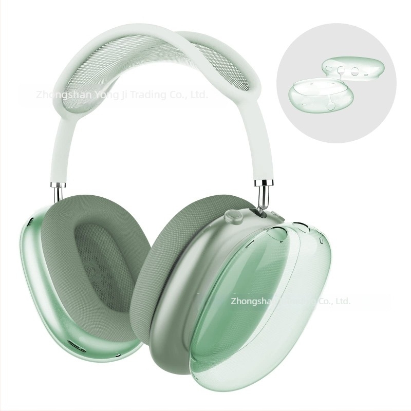 AirPods Max védőtok TPU-ból — hordozható, puha héj, domborított felülettel, kompatibilis az AirPods Max-szel