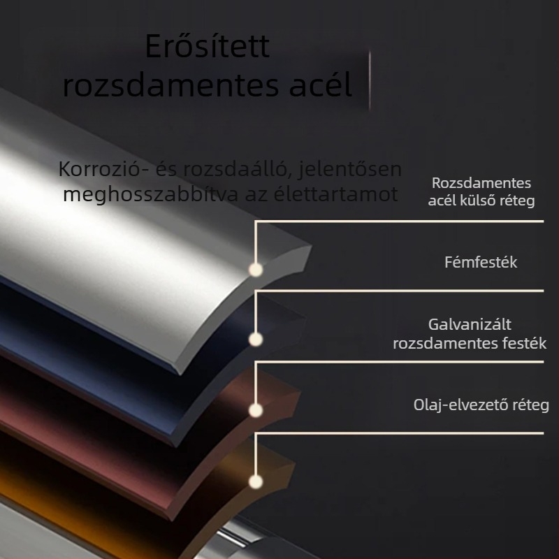 Wo cube rozsdamentes acél sarok fürdőszobai polc, háromszög alakú álló polc, két szintes, modern minimalista stílus, erős teherbírás