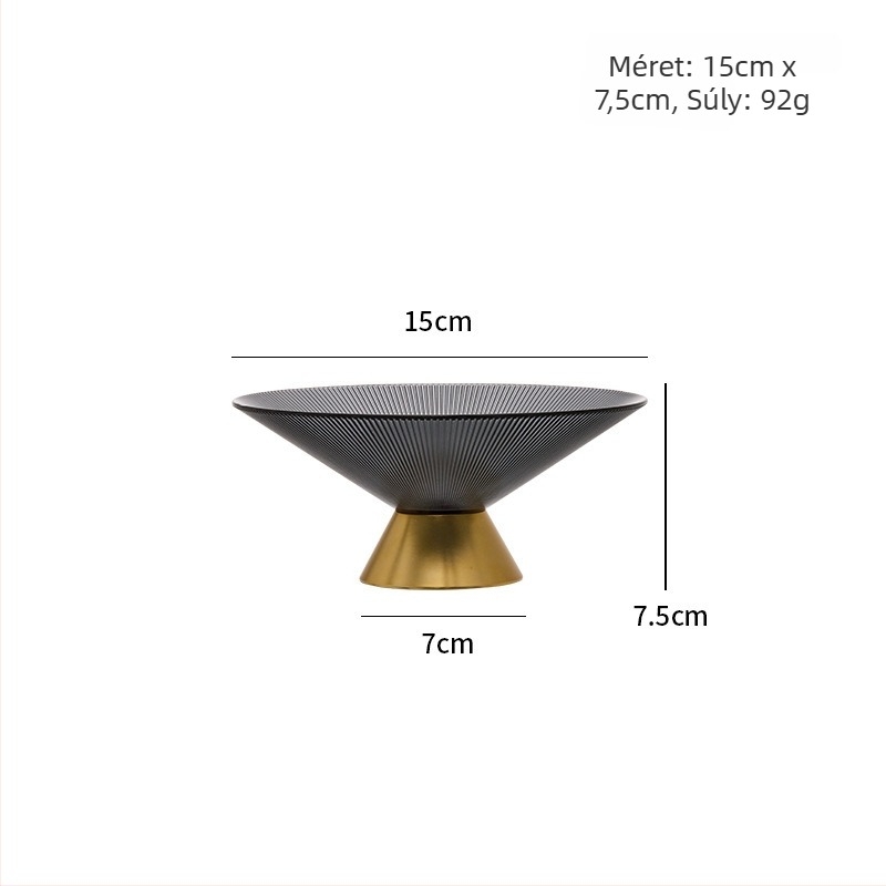 Gyümölcstál drenázs dizájnnal, selyemvirág anyaga, személyre szabás nélkül, univerzális stílus, születésnapi ajándék