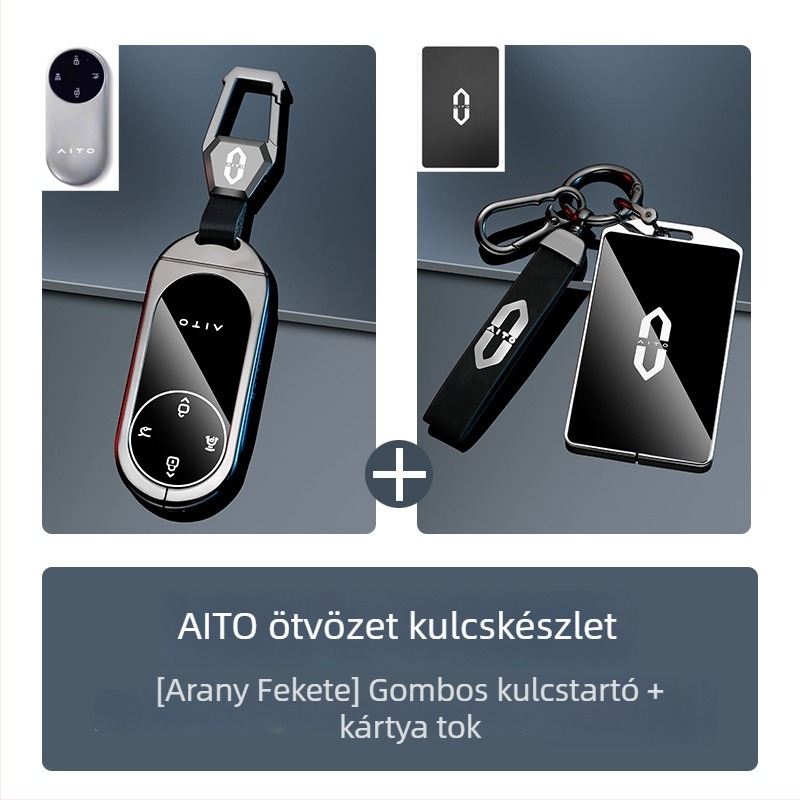 Huawei M9, M7, M5 Ultra és M8 autókulcs tok – cink ötvözetből, prémium minőség