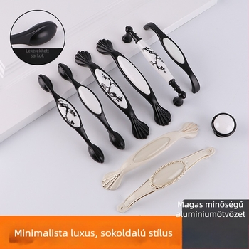 Szekrényajtó fogantyú, Space aluminum, modern minimalista stílus, modell 2323