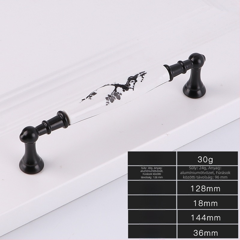 Szekrényajtó fogantyú, Space aluminum, modern minimalista stílus, modell 2323