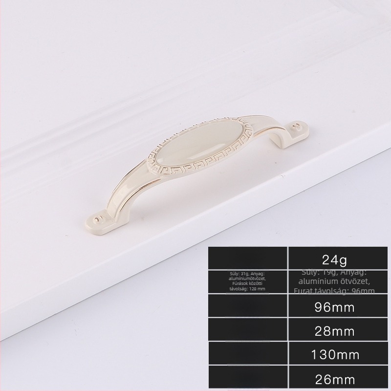 Szekrényajtó fogantyú, Space aluminum, modern minimalista stílus, modell 2323