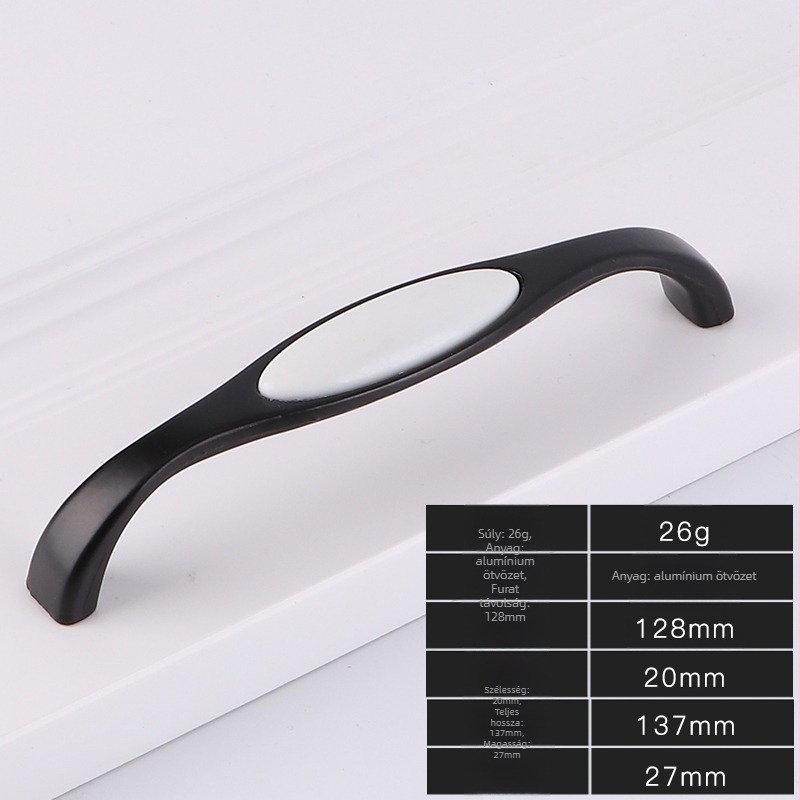 Szekrényajtó fogantyú, Space aluminum, modern minimalista stílus, modell 2323
