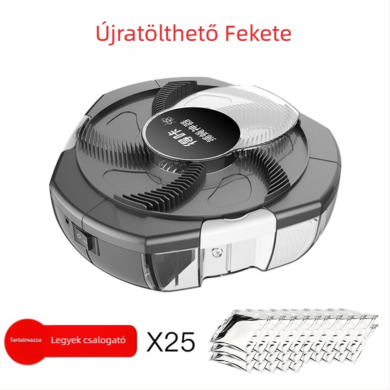 Légyfogó készülék – LED világítás; 10 m²-es lefedettség; kézi elektromos sokk; beépített akkumulátor nélkül; nem mérgező