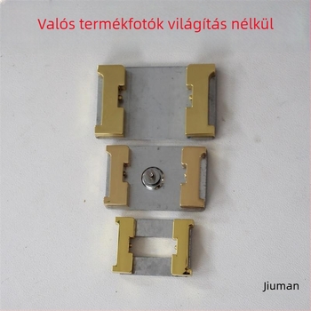 Fém táska záróklipsz I- és H-alakú rugóval – hardver DIY táskákhoz