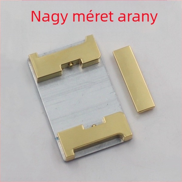 Fém táska záróklipsz I- és H-alakú rugóval – hardver DIY táskákhoz