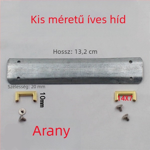 Fém táska záróklipsz I- és H-alakú rugóval – hardver DIY táskákhoz