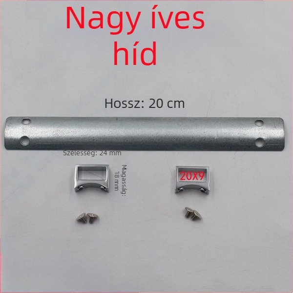 Fém táska záróklipsz I- és H-alakú rugóval – hardver DIY táskákhoz