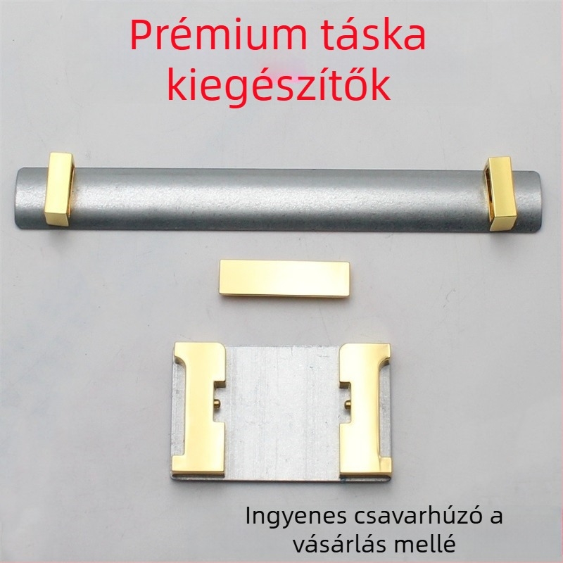 Fém táska záróklipsz I- és H-alakú rugóval – hardver DIY táskákhoz