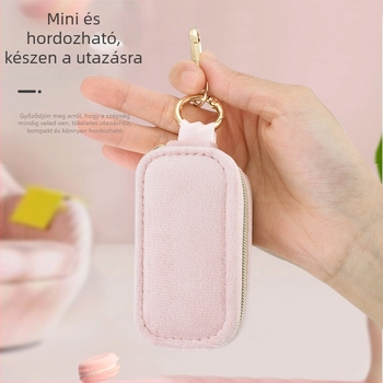 Ékszerdoboz, modern minimalista stílus, kemény kivitel, egységes mintázat