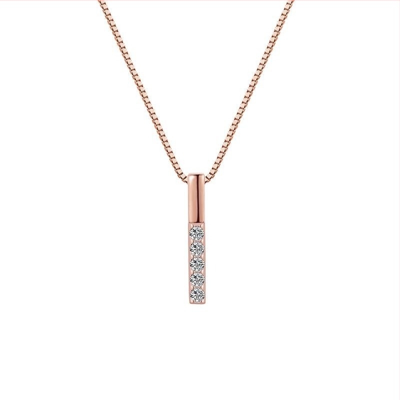 Geometriai hosszú nyaklánc medállal, aranyozott, minimalist és elegáns, könnyű luxus stílus