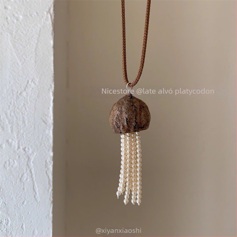 Hosszú nyaklánc cinkötvözetből nőknek, csillagjegy jel, koreai stílus, őszi 2025 kiadás