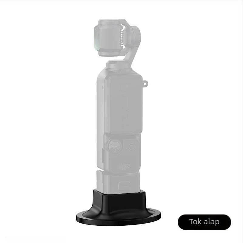 Silikon anti-slip asztali alap DJI Pocket 3-hoz — kameraasztali állvány, kompatibil Pocket 3-mal, testreszabható logó