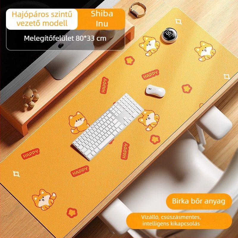 Asztali fűtőpad intelligens digitális kijelzővel, vízálló, állítható hőmérséklet, 220V-os hálózati csatlakozás, 85W