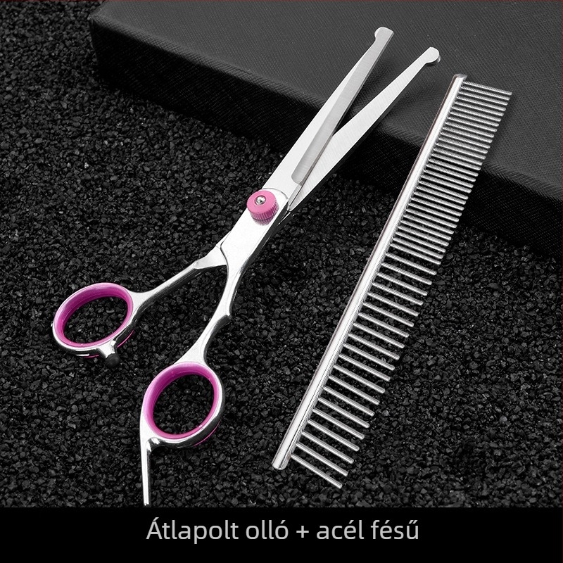 Kutyák ápolási olló készlet — rozsdamentes acélból, Tanizaki, kutyáknak, dobozban 500 darab