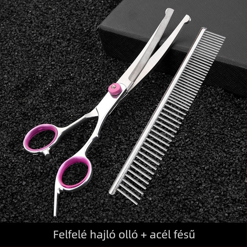 Kutyák ápolási olló készlet — rozsdamentes acélból, Tanizaki, kutyáknak, dobozban 500 darab
