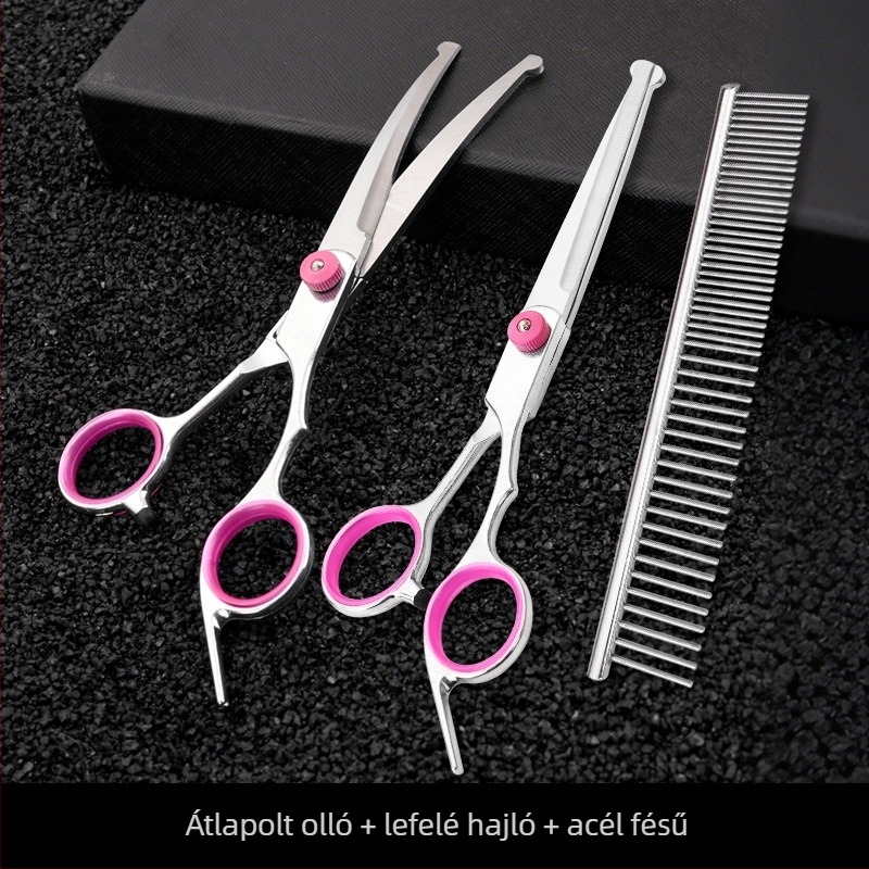 Kutyák ápolási olló készlet — rozsdamentes acélból, Tanizaki, kutyáknak, dobozban 500 darab