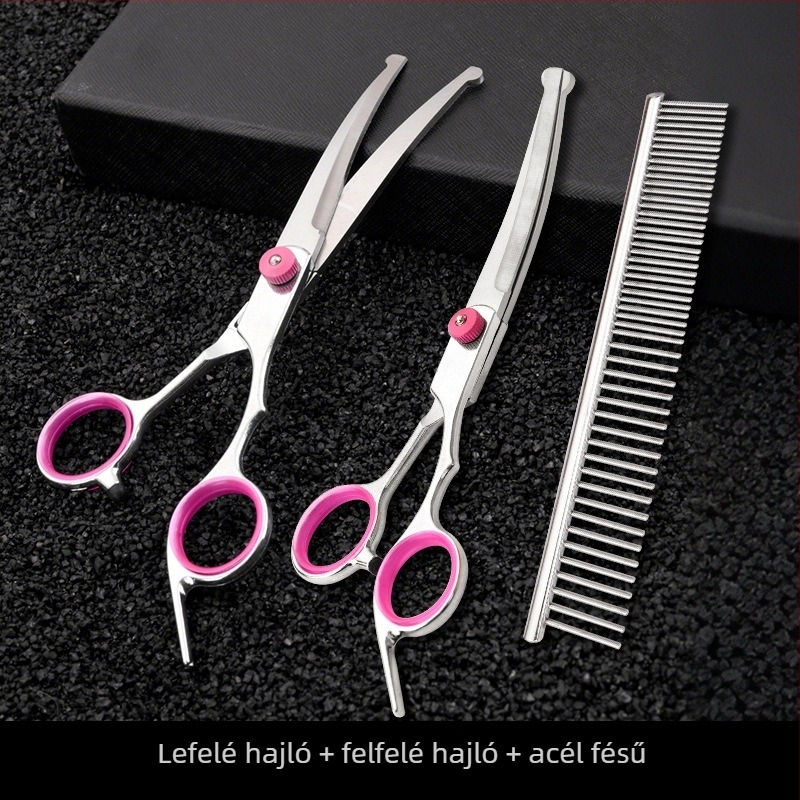 Kutyák ápolási olló készlet — rozsdamentes acélból, Tanizaki, kutyáknak, dobozban 500 darab