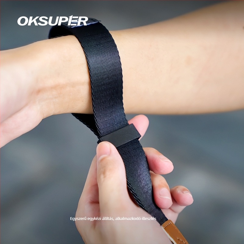 OKSUPER Kamera csuklópánt – kompatibilis Sony, Canon és DSLR vagy Mirrorless kamerákkal