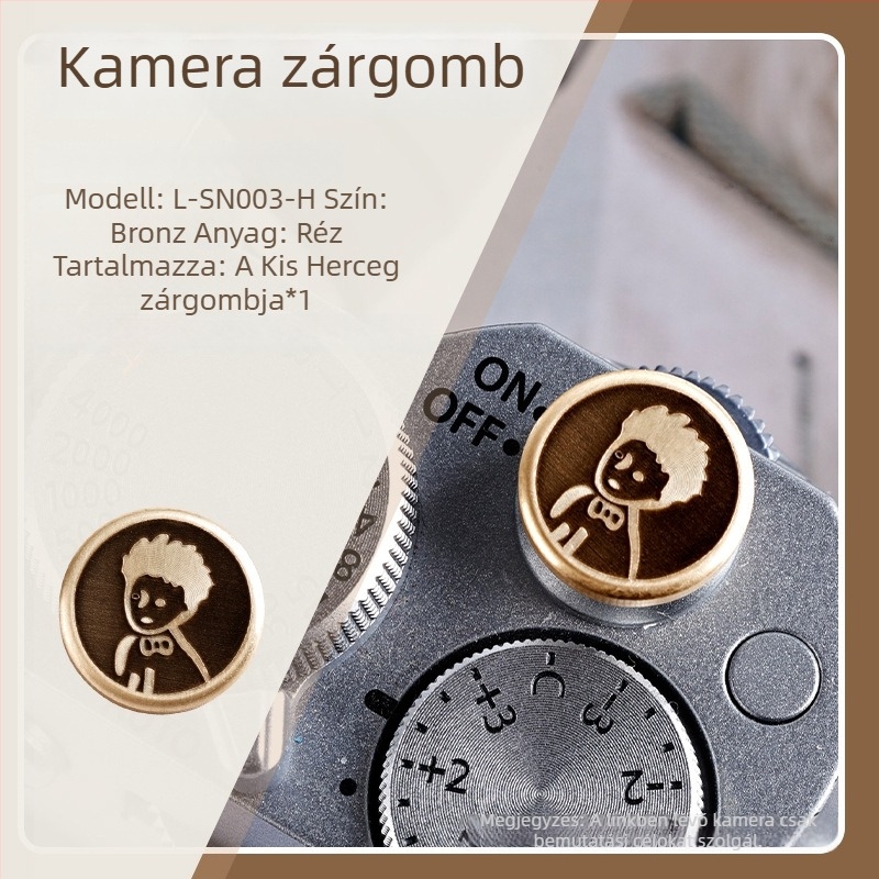 Fényképezőgép zárgombja Fuji XT5 XT4 XS10 S20 XT30 második generáció XE4 X100VI – OEM feldolgozás; Modell: Reference sku