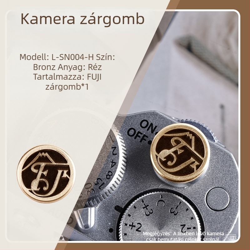 Fényképezőgép zárgombja Fuji XT5 XT4 XS10 S20 XT30 második generáció XE4 X100VI – OEM feldolgozás; Modell: Reference sku