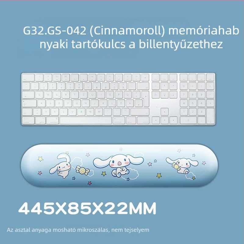 Szilikon billentyűzet csuklótámasz és egérpad, kétoldalas, USB hub, logó nyomtatás, OEM testreszabás