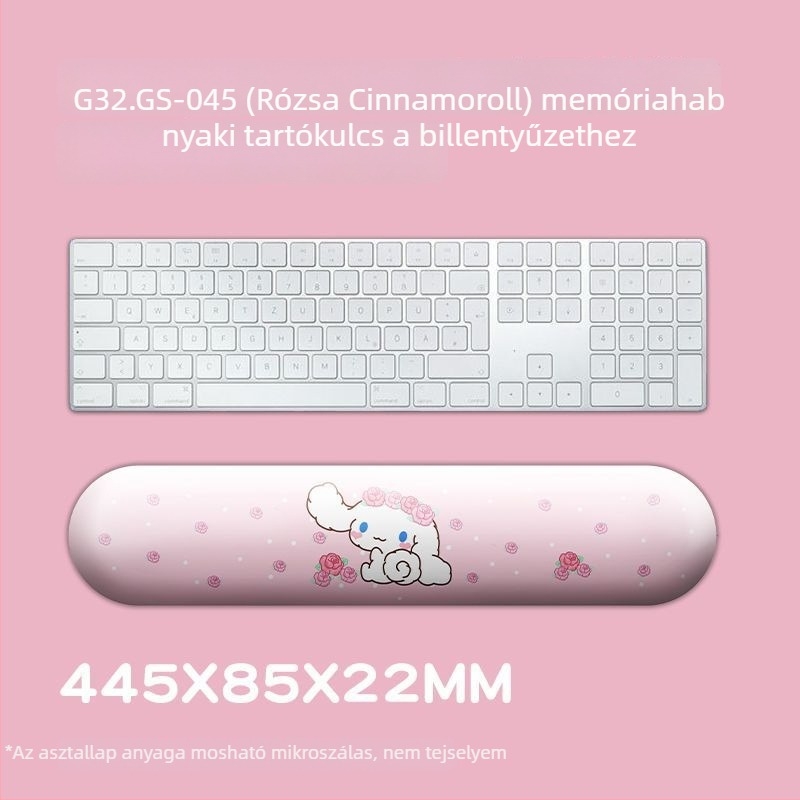 Szilikon billentyűzet csuklótámasz és egérpad, kétoldalas, USB hub, logó nyomtatás, OEM testreszabás