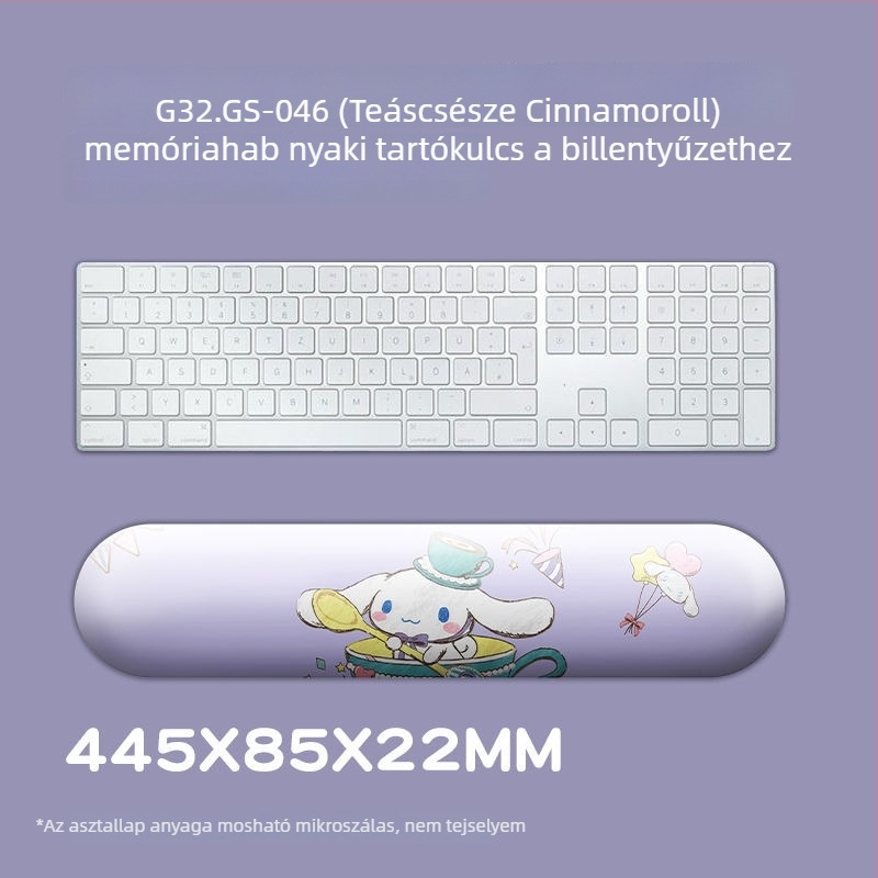 Szilikon billentyűzet csuklótámasz és egérpad, kétoldalas, USB hub, logó nyomtatás, OEM testreszabás