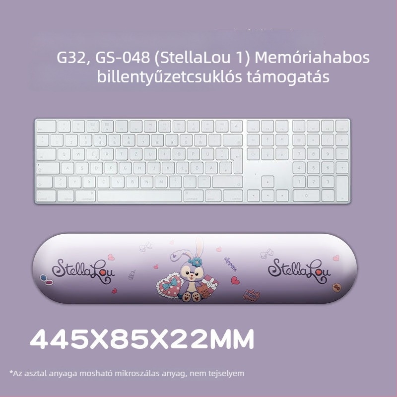 Szilikon billentyűzet csuklótámasz és egérpad, kétoldalas, USB hub, logó nyomtatás, OEM testreszabás