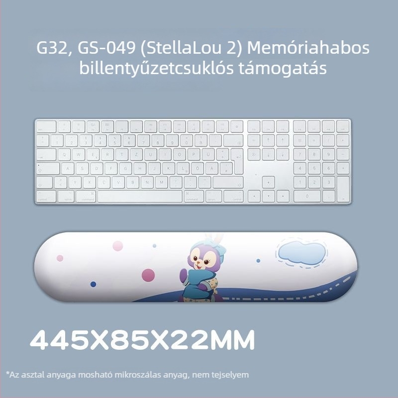 Szilikon billentyűzet csuklótámasz és egérpad, kétoldalas, USB hub, logó nyomtatás, OEM testreszabás
