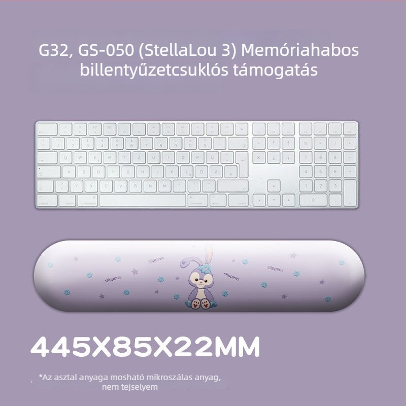 Szilikon billentyűzet csuklótámasz és egérpad, kétoldalas, USB hub, logó nyomtatás, OEM testreszabás